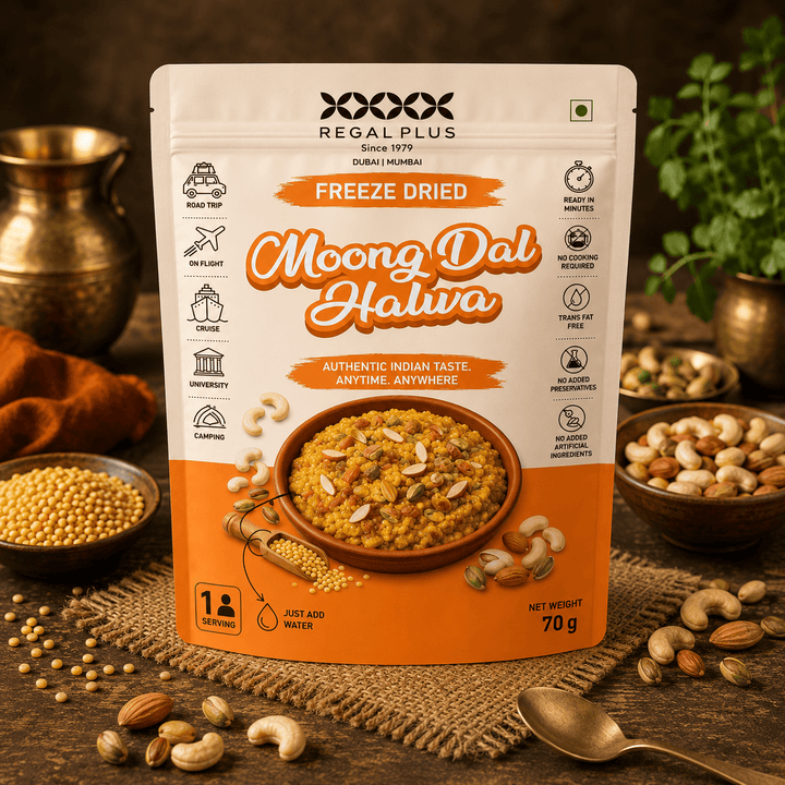 FREEZE DRIED 70GMOONG DAL HALVA