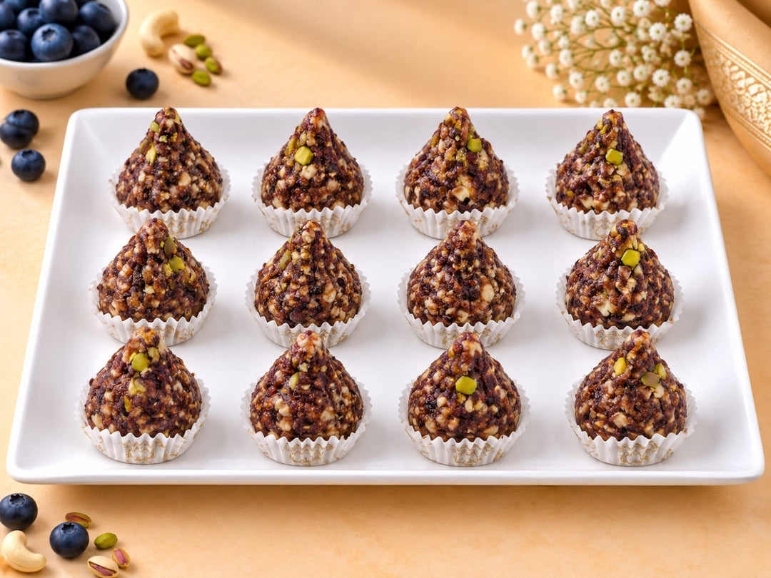 BLUEBERRY NO SUGAR MODAK