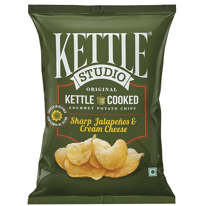 LETTLE STUDIO SHARP JALAPENOS CREAM CHEESE CHIPS 120G