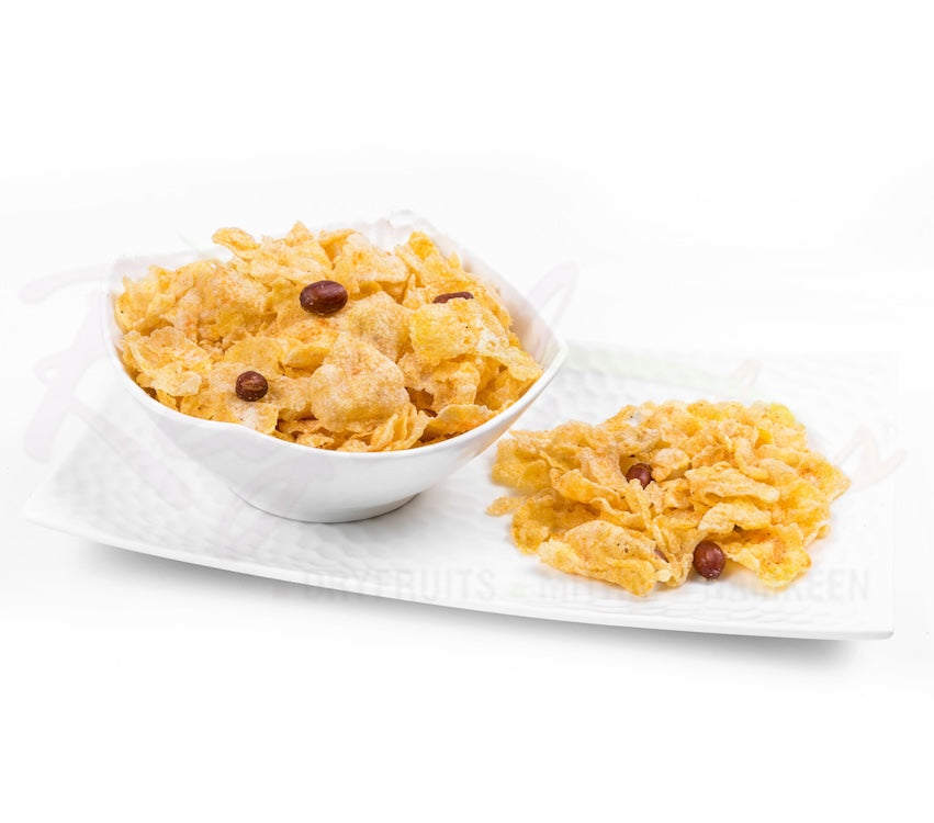 Roasted Cornflakes Chivda