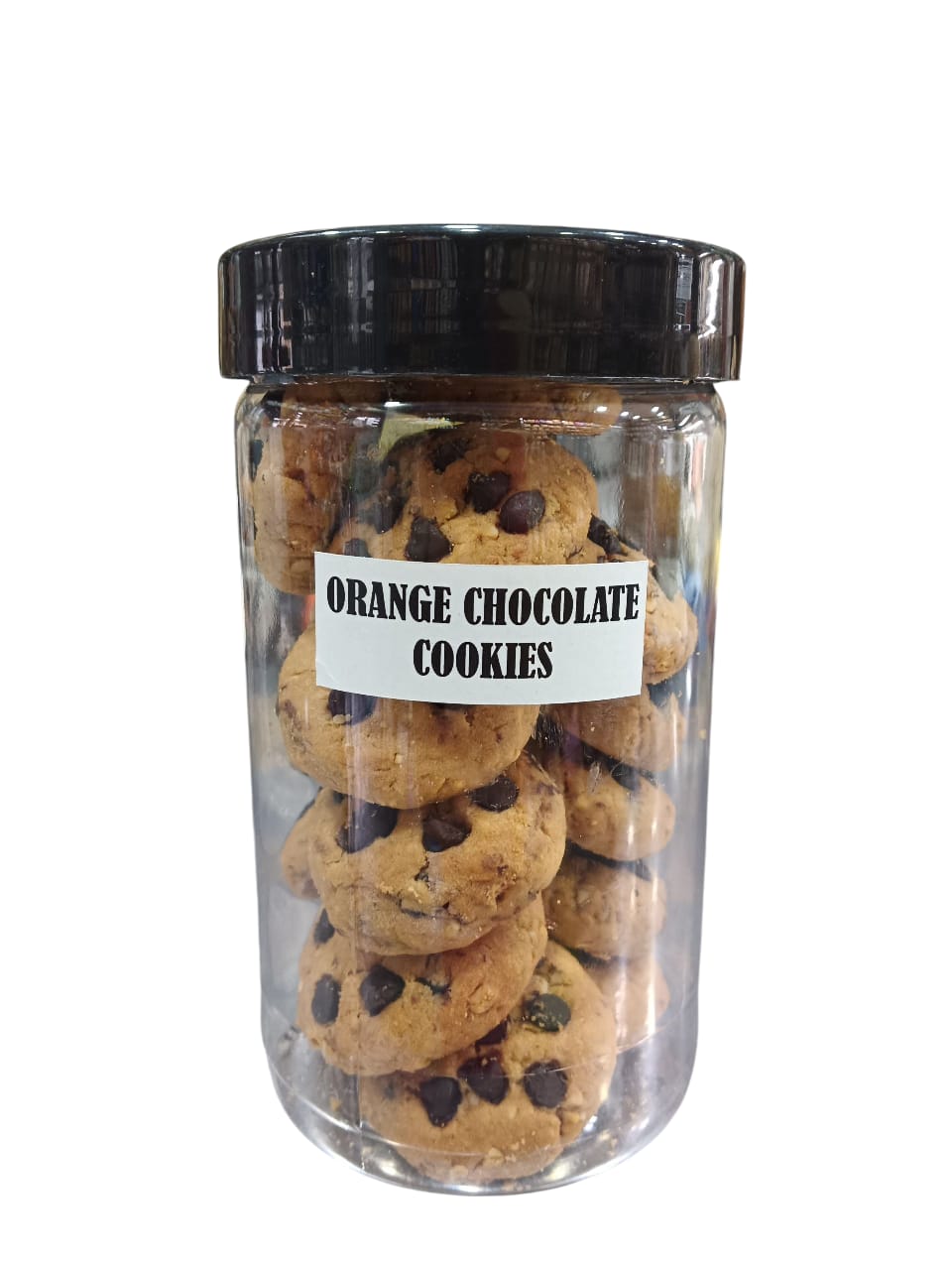 Orange chocolate cookies