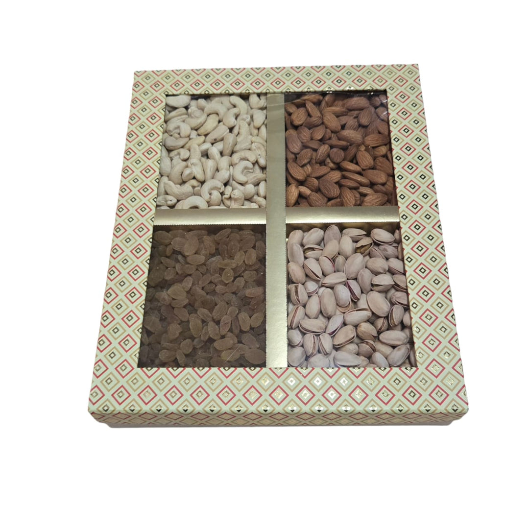 Gift Box Dryfruits 4P Window Big