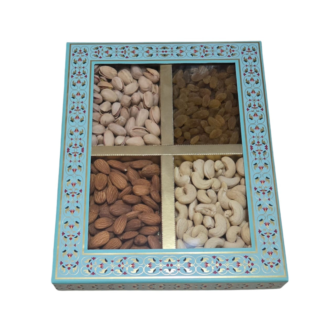 Gift Box Dryfruits 4P Window Small Regal Plus