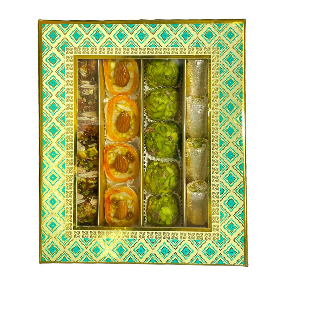 Gift Box Asst Dryfruit Mithai Small