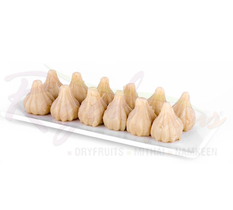 Malai Modak White Plain