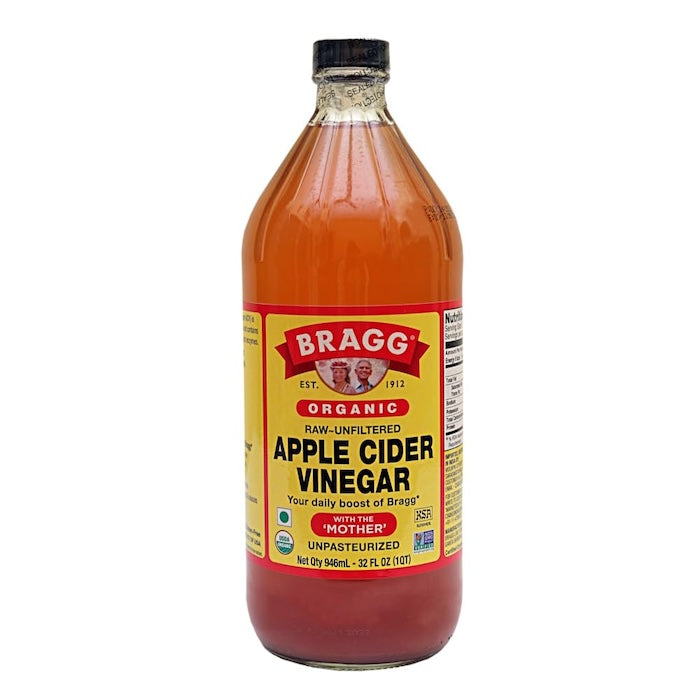 Bragg Organic Apple Cider Vinegar Raw-Unfiltered with The Mother Bragg