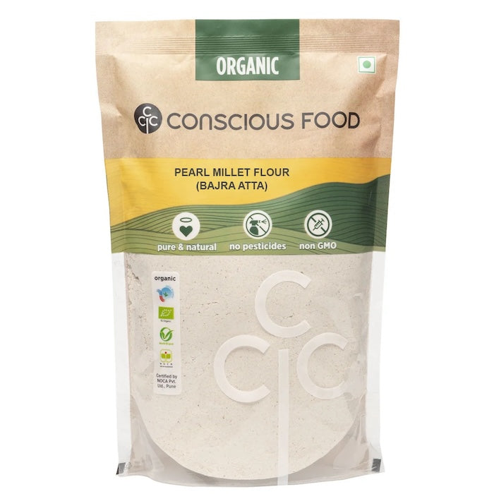 Conscious Food Organic Bajra Atta