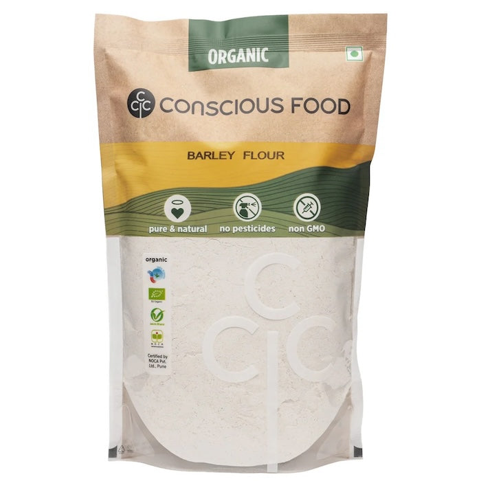 Conscious Food Organic Barley/ Jau Atta