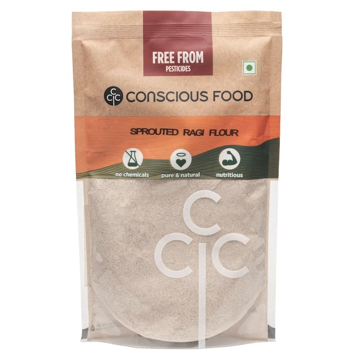 Conscious Food Organic Ragi Flour Sprouted