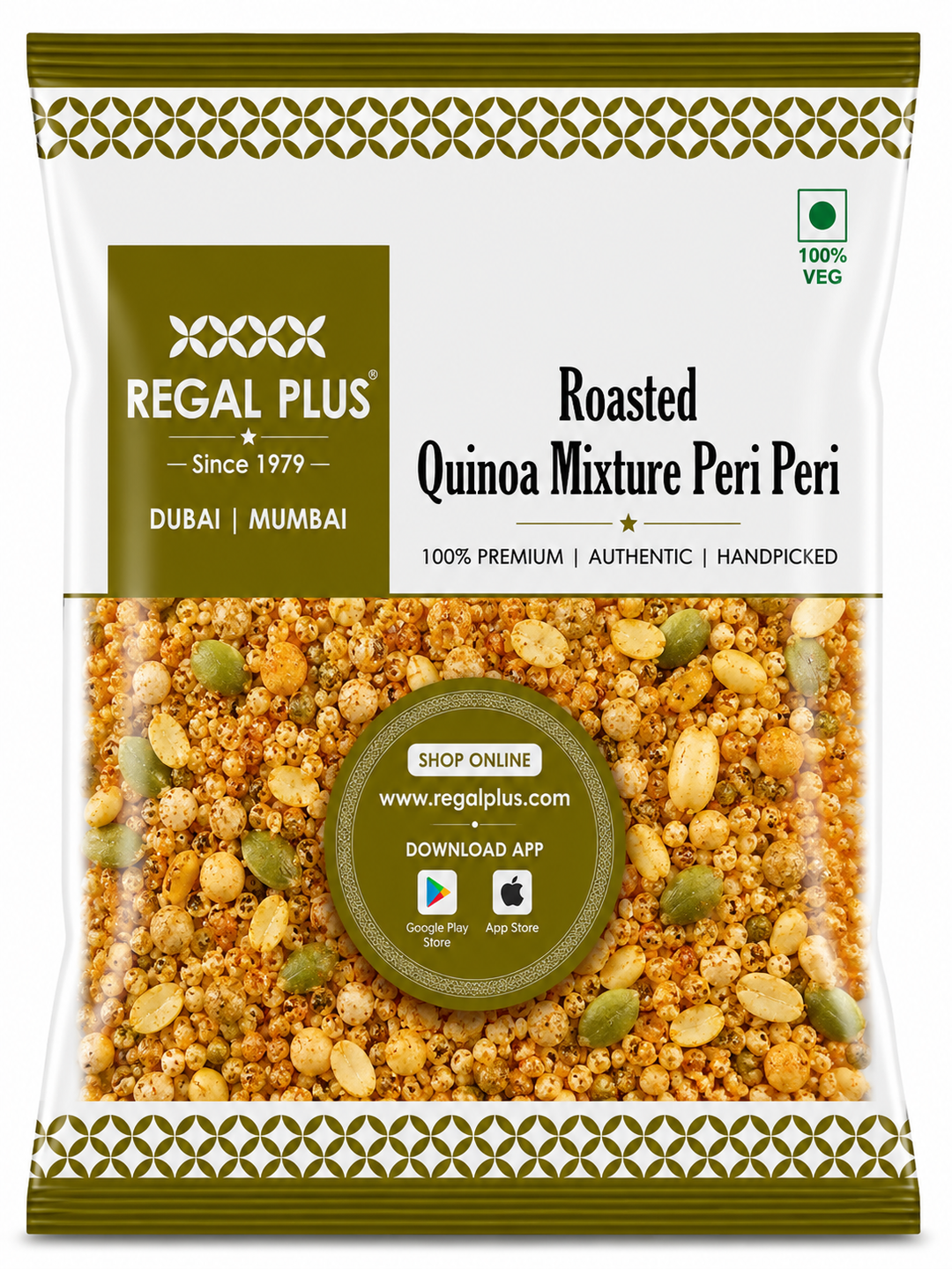 Roasted Quinoa Mixture Peri Peri
