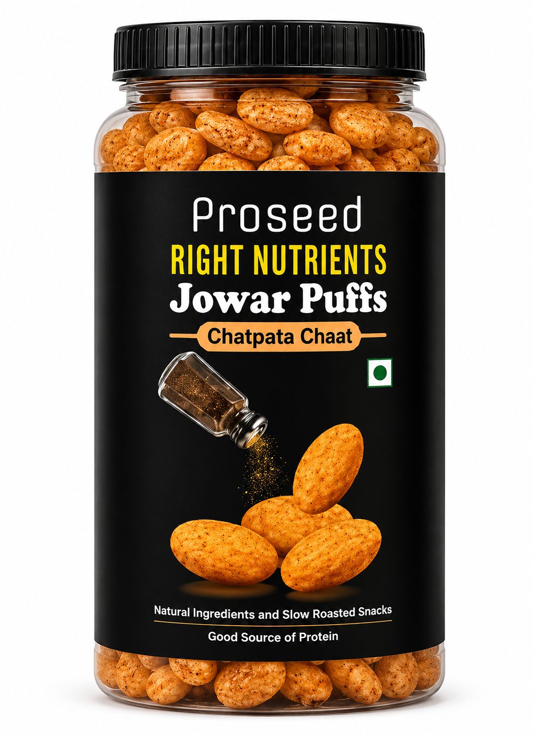 Proseed Jowar Puff Chapata Chaat (Sorghum)
