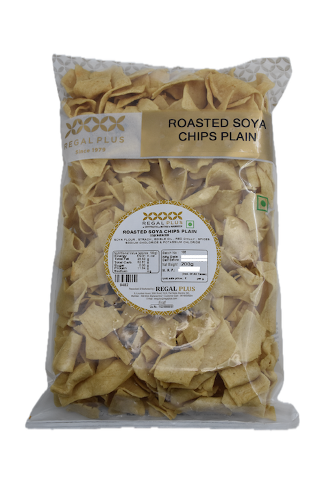 Roasted Soya Chips Plain