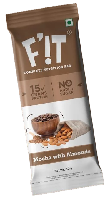 F'!T Whey Protein Bar Mocha with Almond