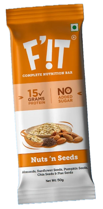 F'!T Whey Protein Bar Nuts 'n Seeds