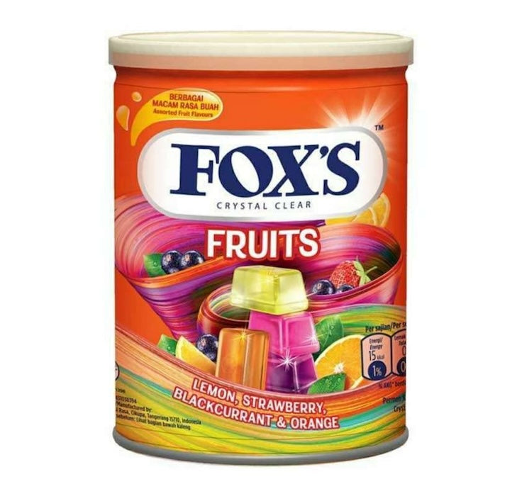 Fox's Crystal Clear Fruits