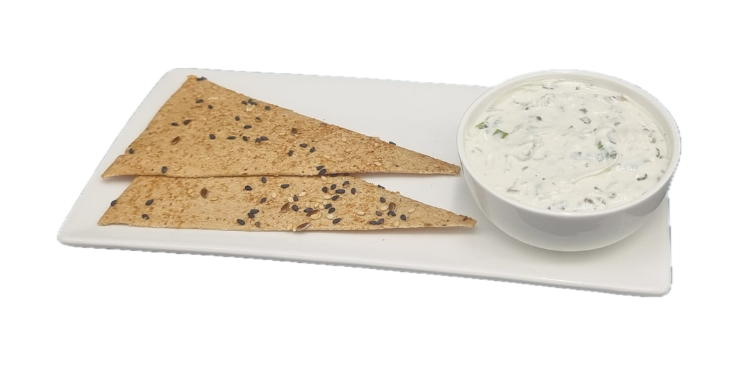 Fresh Yogurt Garlic Mushroom Dip