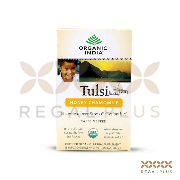 Organic India Organic Tulsi Honey Chamomile Tea