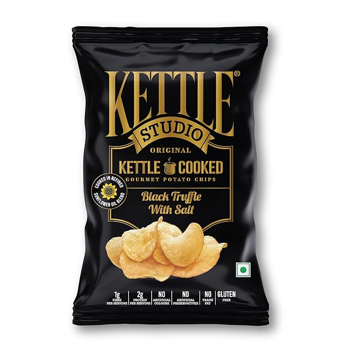 Kettle Studio Chips Black Truffle Salt