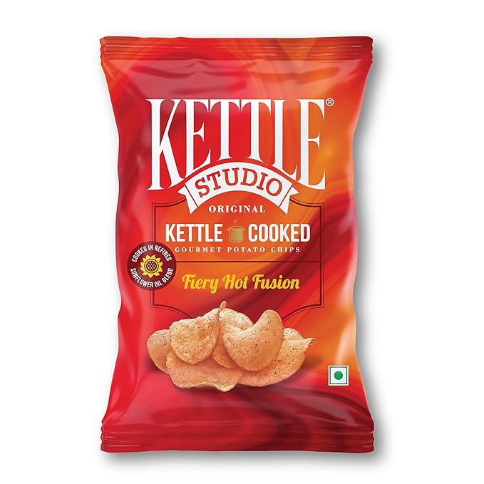 Kettle Studio Chips Fiery Hot Fusion