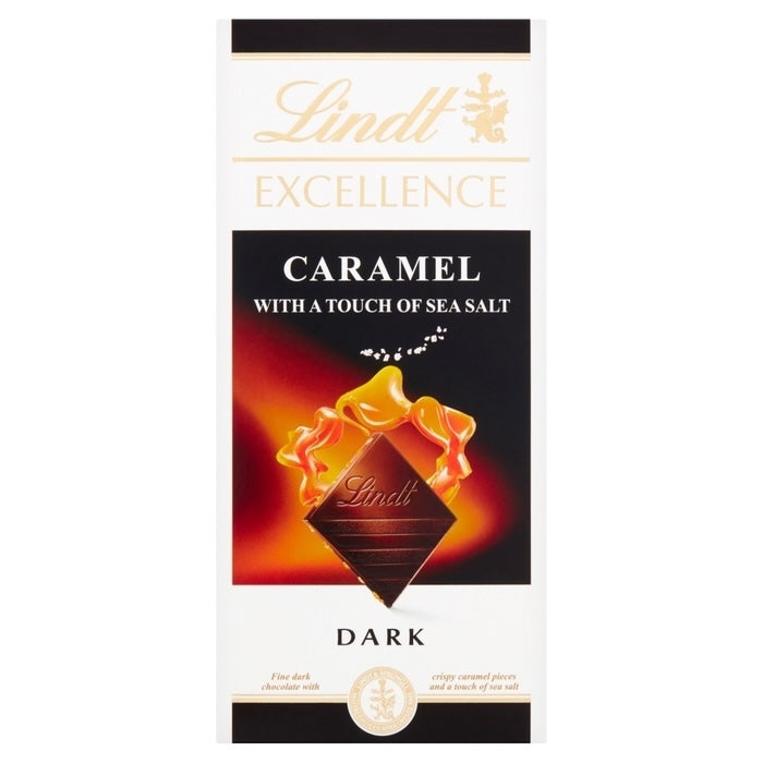 Lindt Excellence Dark Caramel with Sea Salt