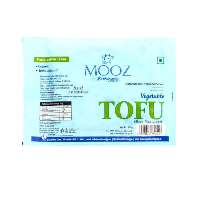 Mooz Organic Tofu Vegetable