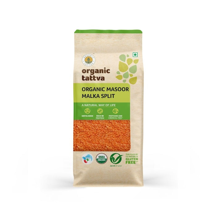 Organic Tattva Organic Masoor Dal Split