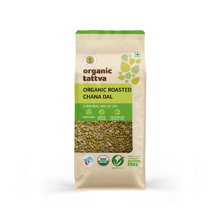 Organic Tattva Organic Roasted Chana Dal