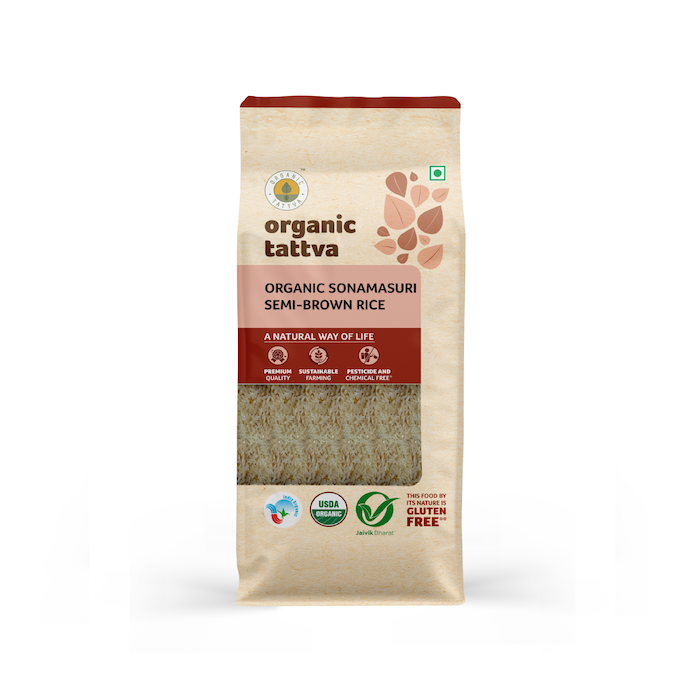 Organic Tattva Organic Sona Masuri Brown Rice