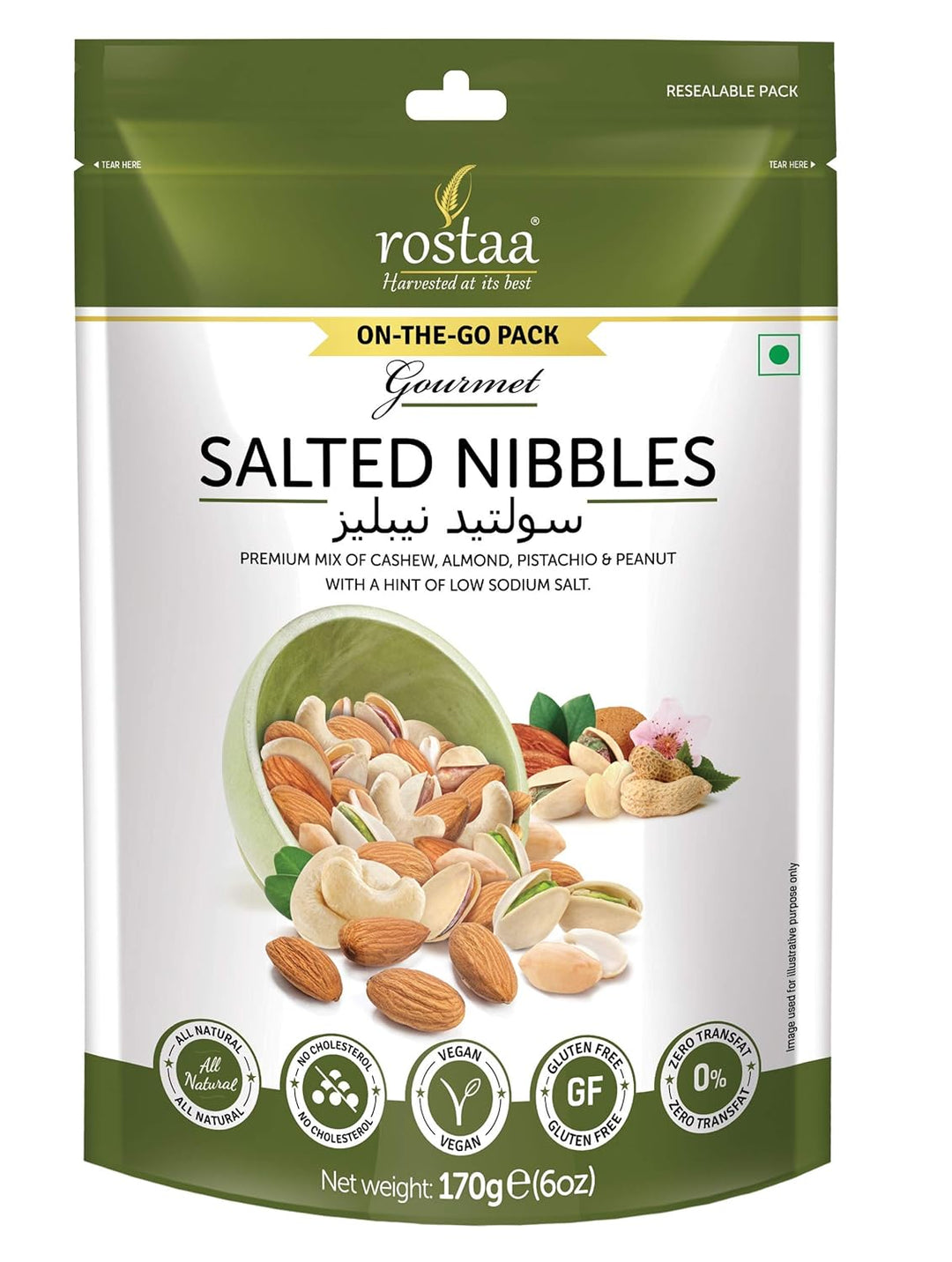 Rostaa Salted Nibbles