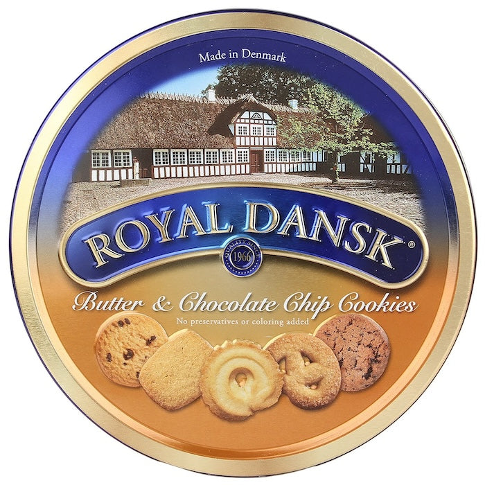 Royal Dansk Butter & Chocolate Chip Cookies