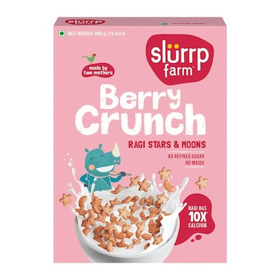 Slurrp Farm Berry Crunch Ragi Stars & Moons