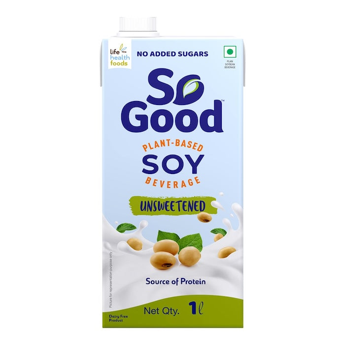 So Good Soy Beverage Unsweetened