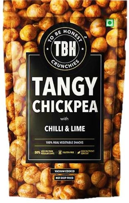 To Be Honest Crunchies Tangy Chickpea with Chilli & Lime