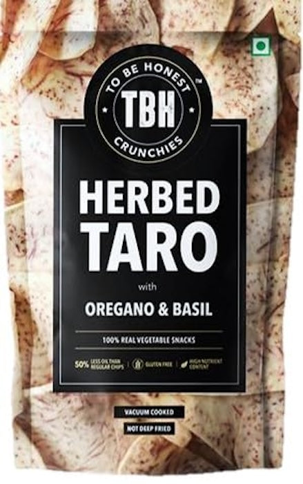 To Be Honest Crunchies Herbed Taro with Oregano & Basil