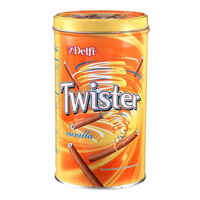 Twister Wafer Rolls Vanilla