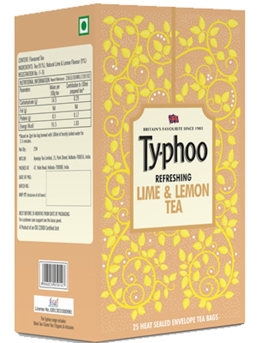 Typhoo Refreshing Lime & Lemon Tea