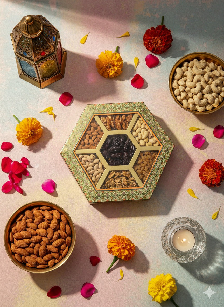 Gift Box Dryfruits 7P Window Big