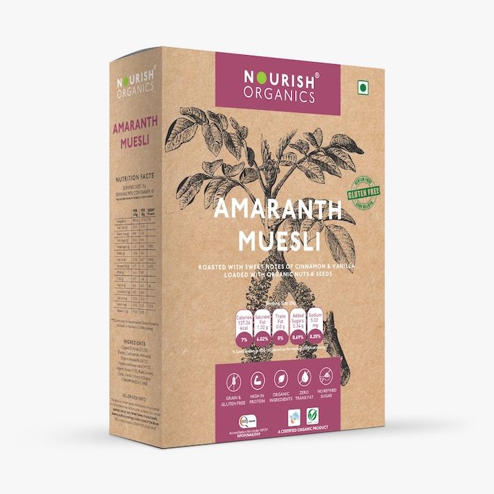 Nourish Organics Amaranth Muesli