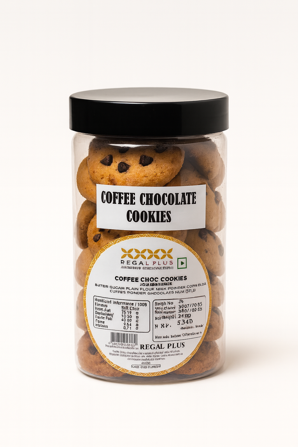 Coffee chocolate cookies