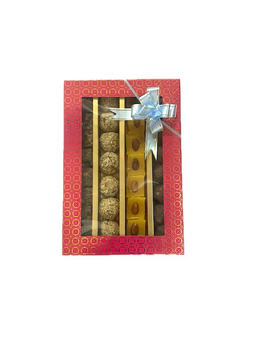 Gift Box Asst Mithai Sequence 4 Line Big Regal Plus