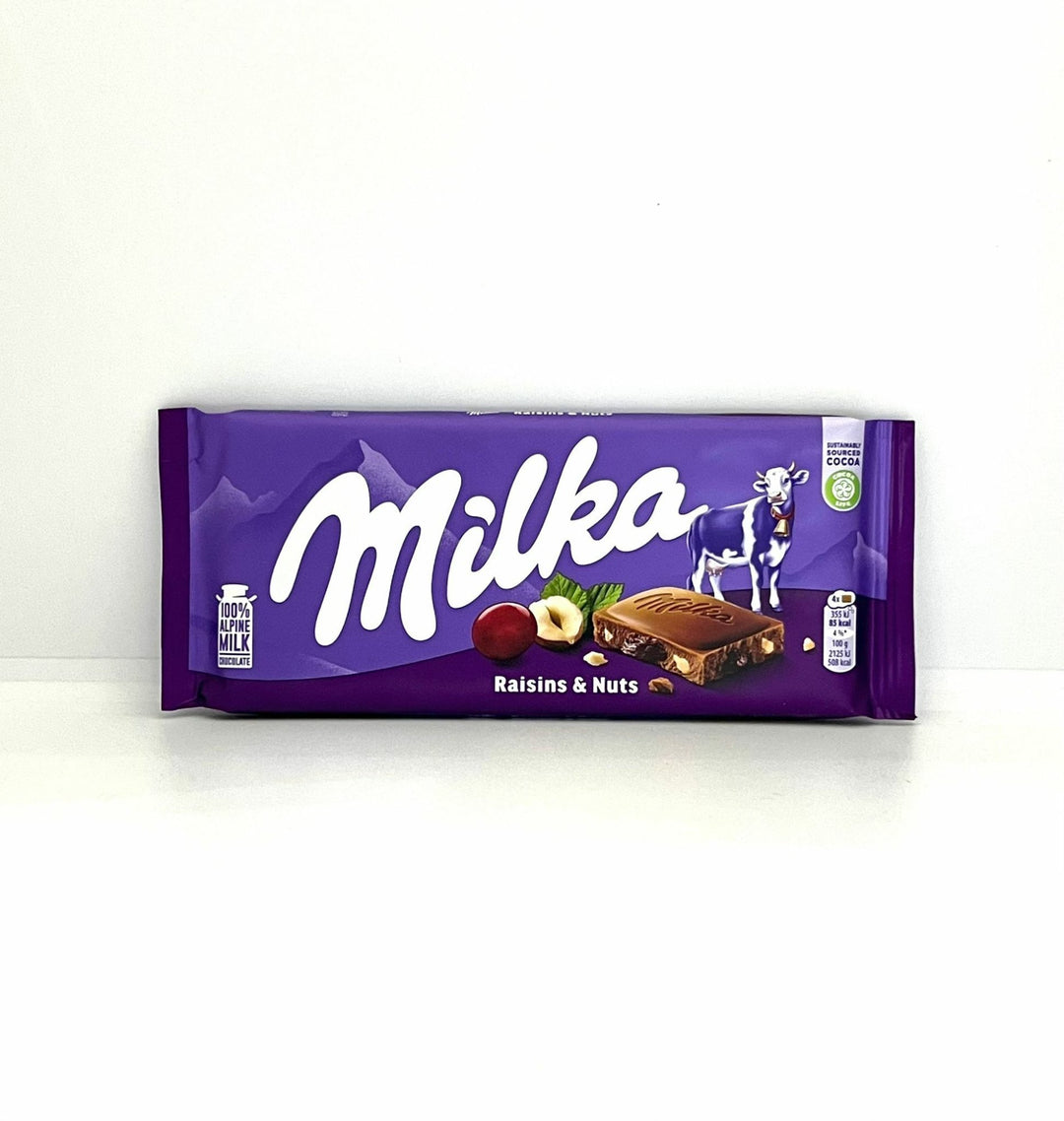 Milka Choc Raisins N Nut