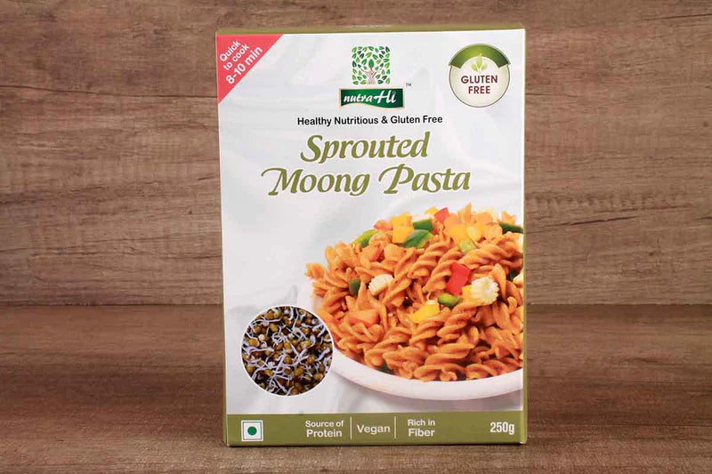 Nutra Hi Sprouted Moong Pasta