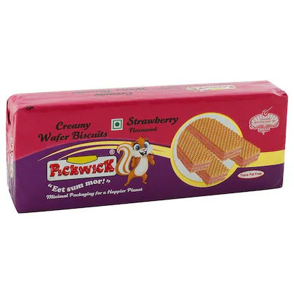 Pickwick Wafer Biscuits Strawberry