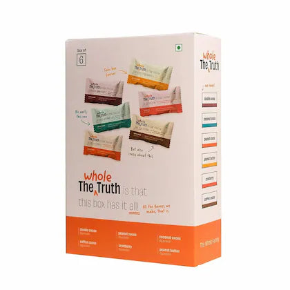 The Whole Truth Protein Bars All In One Pack