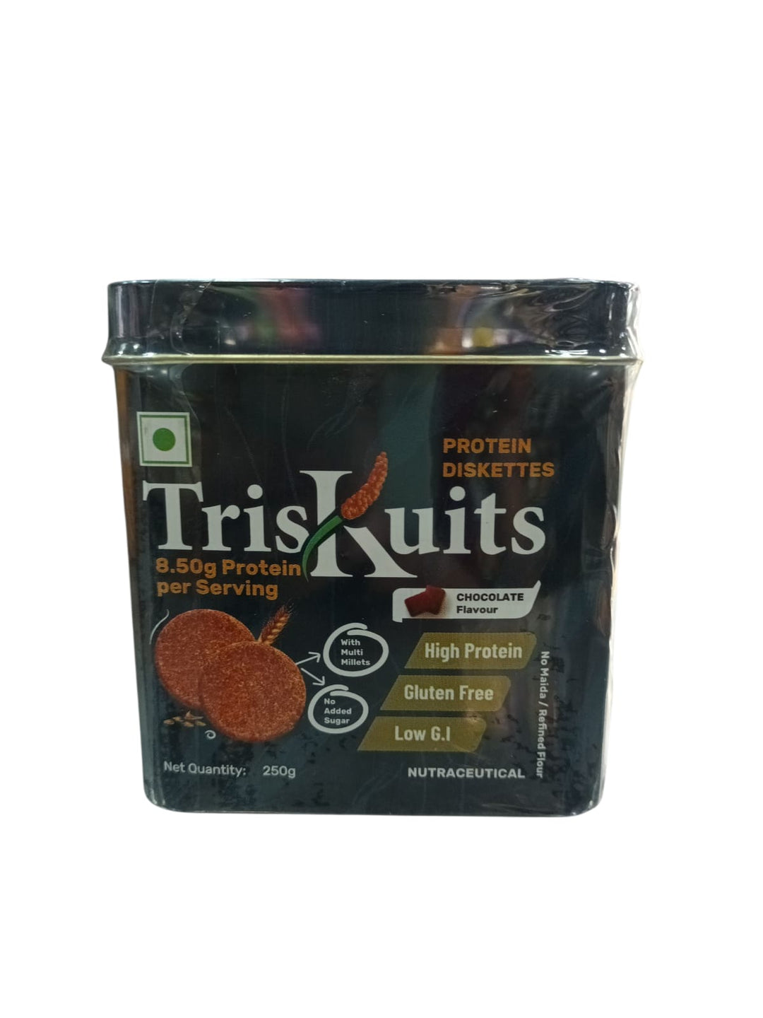 TrisKuits Protein Diskettes (Choco Flavour)